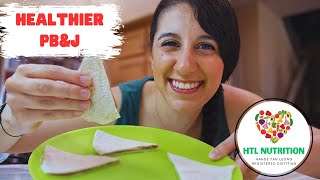 Healthy Alternative to Peanut Butter & Jelly Sandwiches 🥪 ~ Easy Swaps for a Balanced Lifestyle
