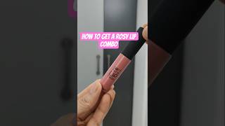 How to get Rosy lip combo #moodboard#lipcombo #lipcolor #mattelipstick #swissbeauty#maybelline