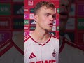 🗣️ So erlebt Thijs Dallinga sein erstes Spiel in Müngersdorf.