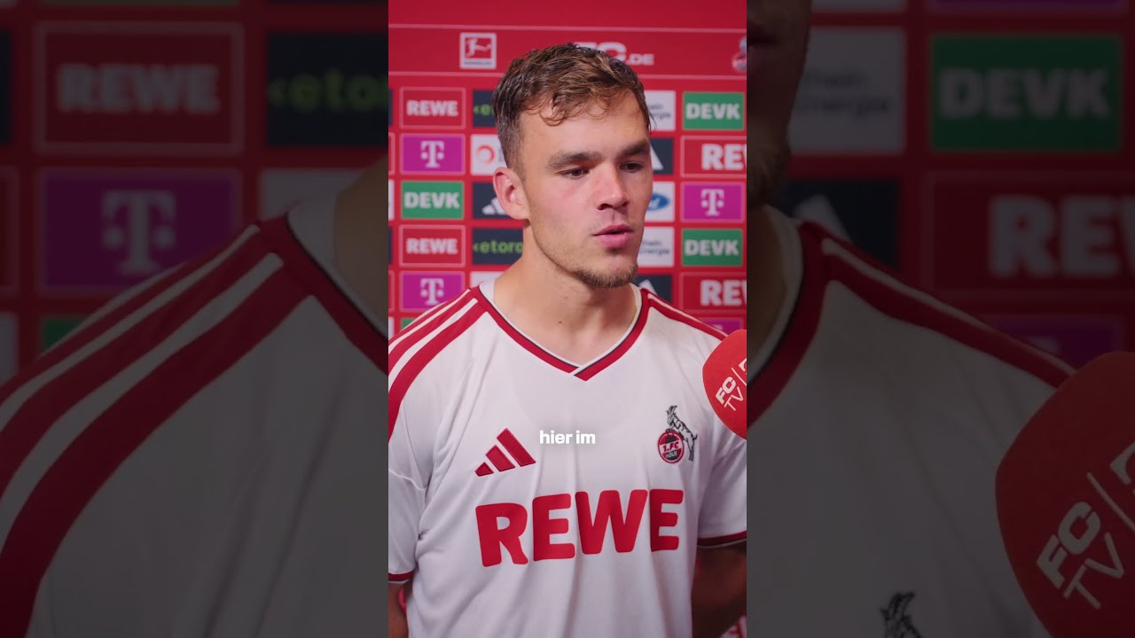 🗣️ So erlebt Thijs Dallinga sein erstes Spiel in Müngersdorf.