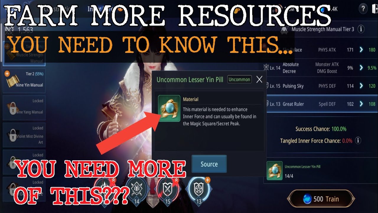 Farm More Resources | You Need To Know This as F2P | MIR4 | Globalfear Gaming