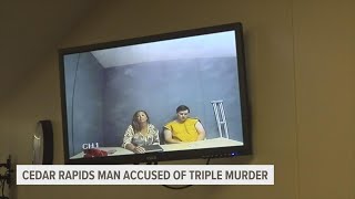 Criminal complaint: Cedar Rapids man charged with killing family blamed masked intruder