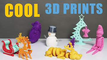 Cool Christmas Things to 3D Print | Anycubic Kobra Max