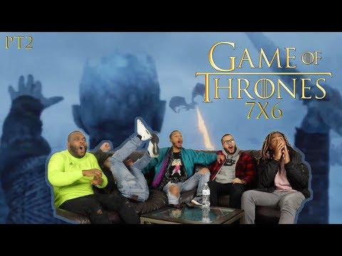 THE NIGHT KING VS. DRAGONS! Game of Thrones Season 7 Episode 6 "Beyond the Wall" REACTION! Part 2