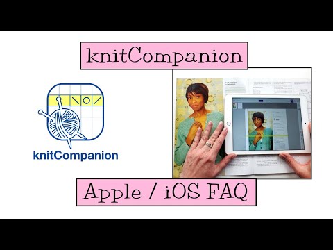 knitCompanion - Apple/iOS Frequently Asked Questions (Video 10) hqdefault