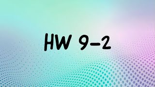 precalculus | hw 9-2 | graphing sinusoidal functions