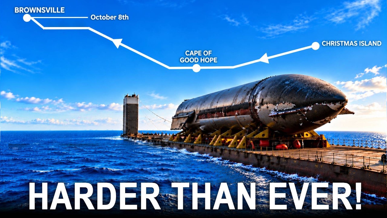 Inside SpaceX Crazy Logistics to Transport Starship Across the