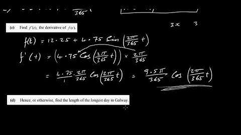2015 HL Maths Paper 1 LC Q 9