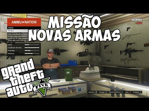 🔴 GTA V ONLINE - COMO TER TODAS AS ARMAS DA AMMUNATION GRÁTIS