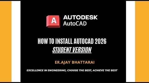 How to Install AutoCAD 2026 FREE with Student ID | Step-by-Step Guide for Students