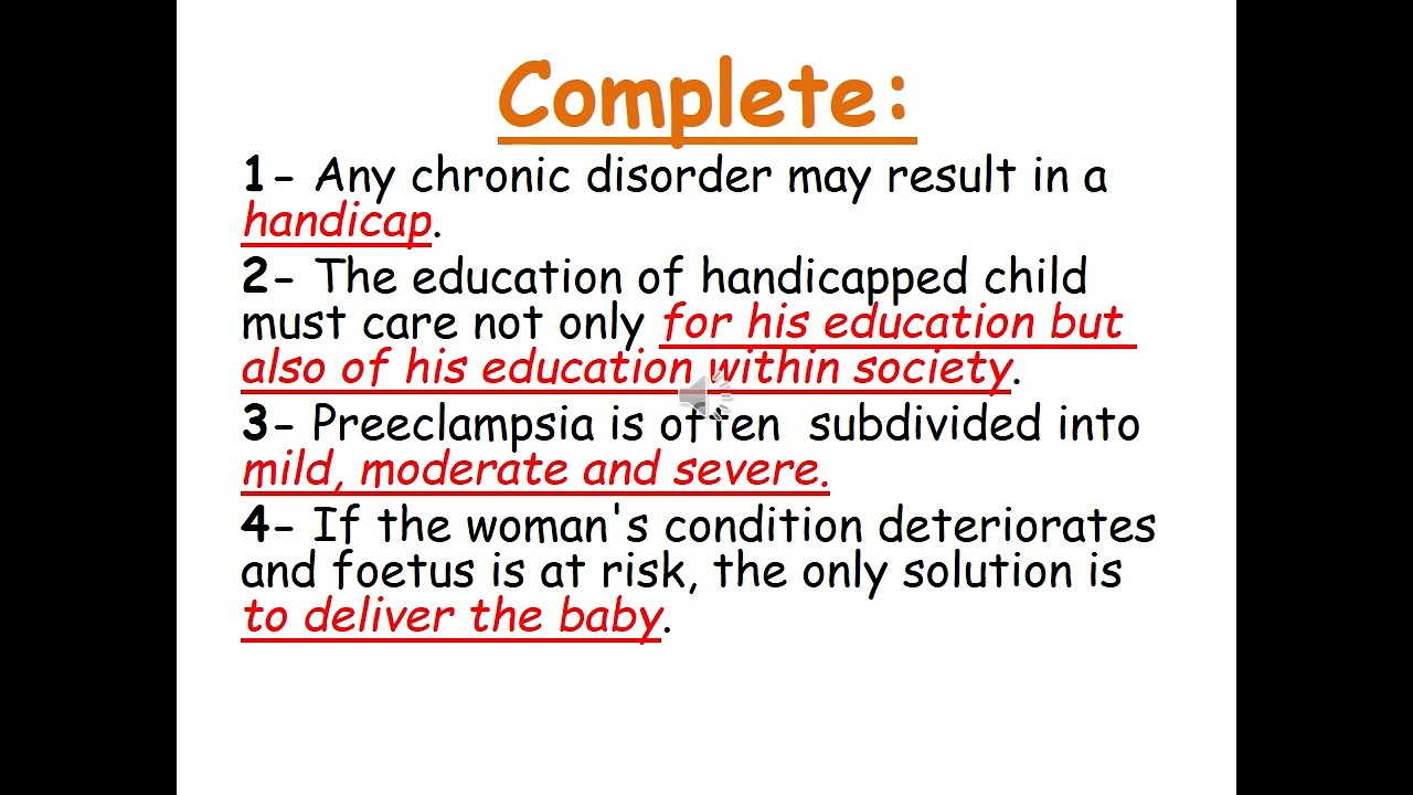 المراجعة النهائية والأسئلة المتوقعة فى التيرمنولوجى للصف الثالث الثانوى تمريض