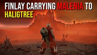 Elden Ring - Finlay Carrying Malenia All the Way Back to the Haligtree