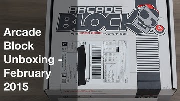 Arcade Block Unboxing - February 2015