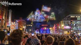 1,000 Drones in Nashville! Let Freedom Sing! Music City 2026 | Sky Elements Drone Shows