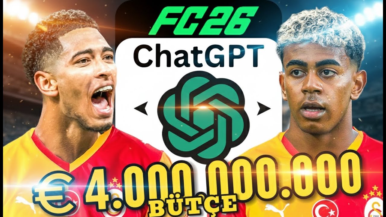 ChatCPT 4 MİLYAR EURO BÜTÇE İLE GALATASARAY REBUILD YAPIYOR ! EA FC 26 KARİYER MODU