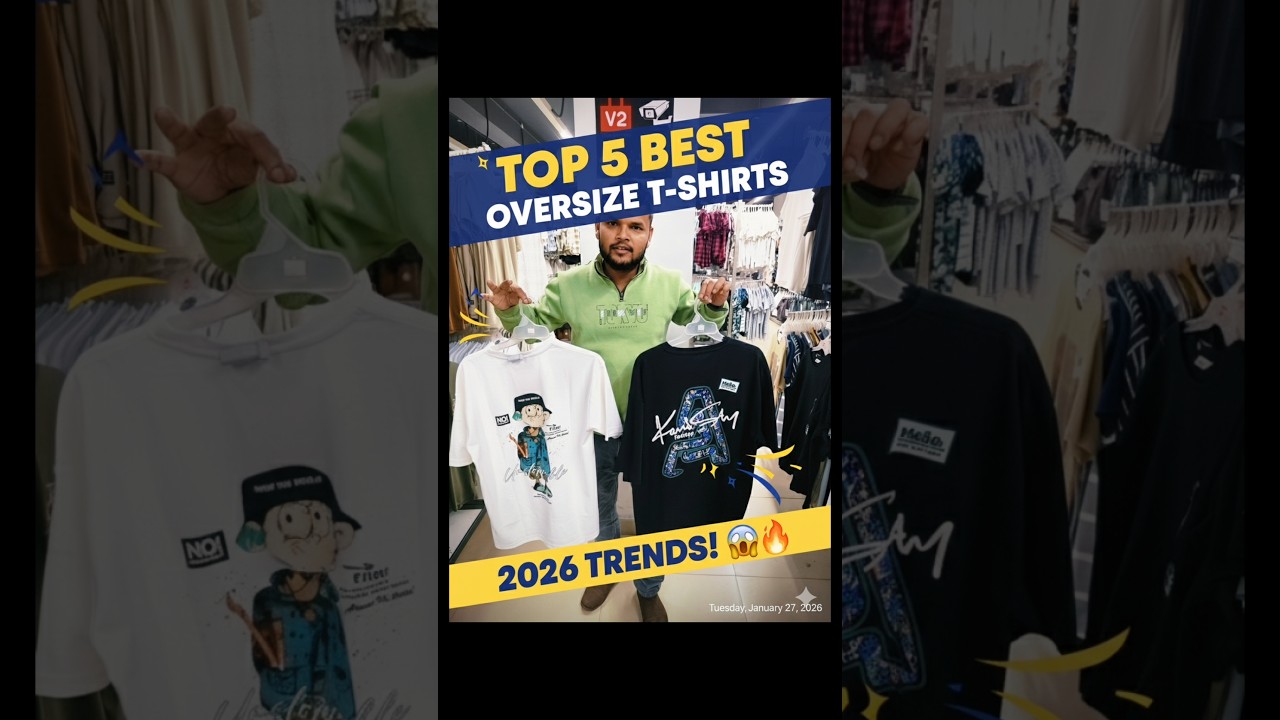 Top 5 Best Oversize T-Shirts! 🔥