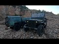 Team Trucks Man Military Truck 8x8 wheels VS Jeep Willys MB 1946 Scale 1/6 off-road adventure