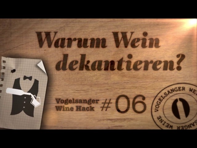 Vogelsanger Wine Hack #6