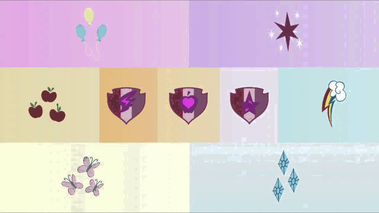 mlp mane 6 cutie marks