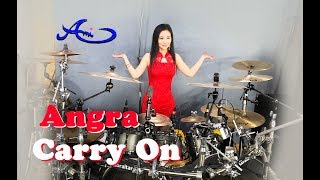 Angra - Carry On drum cover by Ami Kim (#45)