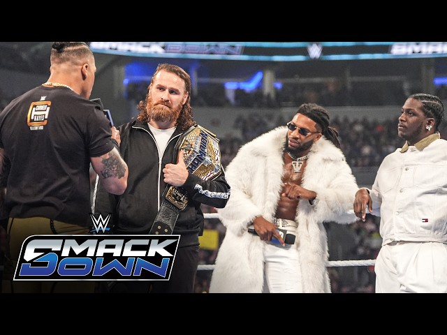 Trick Williams goads Sami Zayn into a Carmelo Hayes title match: SmackDown highlights, April 3, 2026