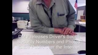 NJ MVC / DMV Release Driver's License Photos and 'Social Security Numbers' To The Public