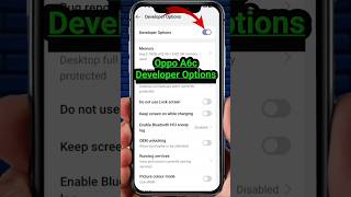 Oppo A6c Mein Developer Options Kaise Enable Karen | Oppo A6c Developer Options | #shorts