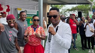 Dj Tira no Mbali beyonikela Osindisweni Hospital 