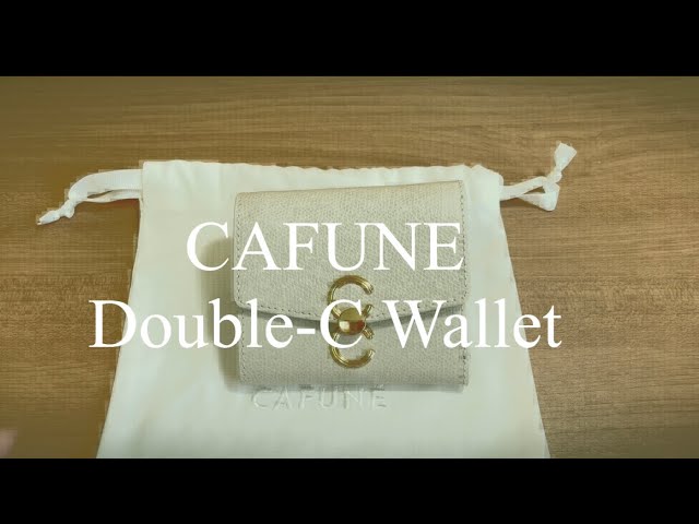 cafuné】購入品紹介Double-C Wallet ミニ財布 - YouTube