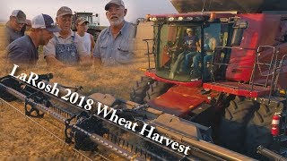 LaRosh 2018 Wheat Harvest (4K)