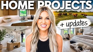 *NEW* DIY HOME PROJECTS + UPDATES ON A BUDGET 2026 | NEW NEIGHBORS MOVED IN RIGHT BEHIND US 🐄