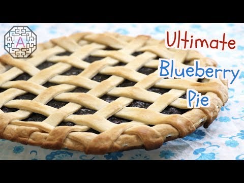 Ultimate Blueberry Pie using Frozen Blueberries (블루베리 파이) | Aeri's Kitchen
