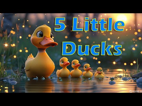 Five Little Ducks! Melo Bello Furry Friends | Animals for Kids