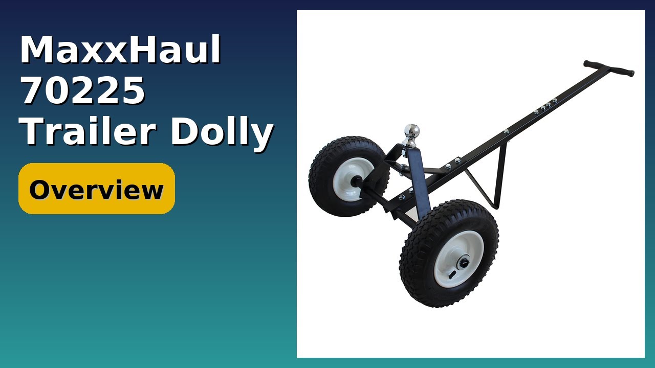 REVIEW (2025): MaxxHaul 70225 Trailer Dolly. Features.