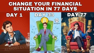 FINANCIAL FREEDOM IN 77 DAYS | From Here to Financial Happiness Book in Tamil | almost everything