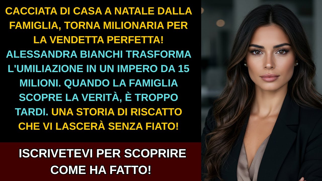 Dopo il Natale in cui mi hanno cacciata, tornarono a chiedere denaro fingendo affetto e rispetto