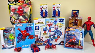 Marvel Spidey and His Amazing Friends Unboxing Review | Super Stretchy Spidey | Marble Rush Playset