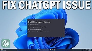 How To Fix ChatGPT Not Working - Easy Fix