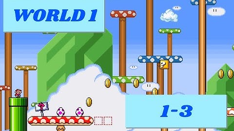 SMBX 1.4.5 The Rescue Original: 1-3 Giant Mushrooms (World 1 🍄)