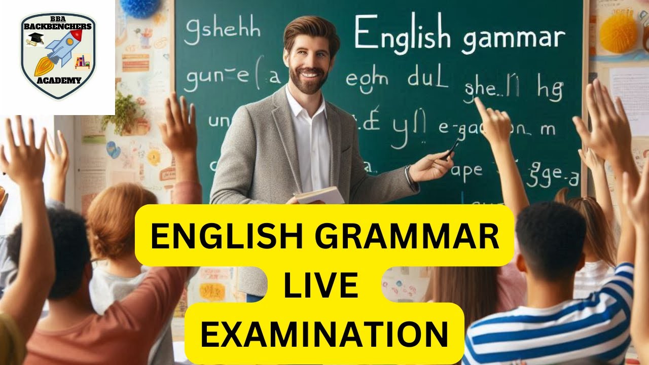 ENGLISH GRAMMAR LIVE TEST| JOIN NOW| PRACTICE - YouTube