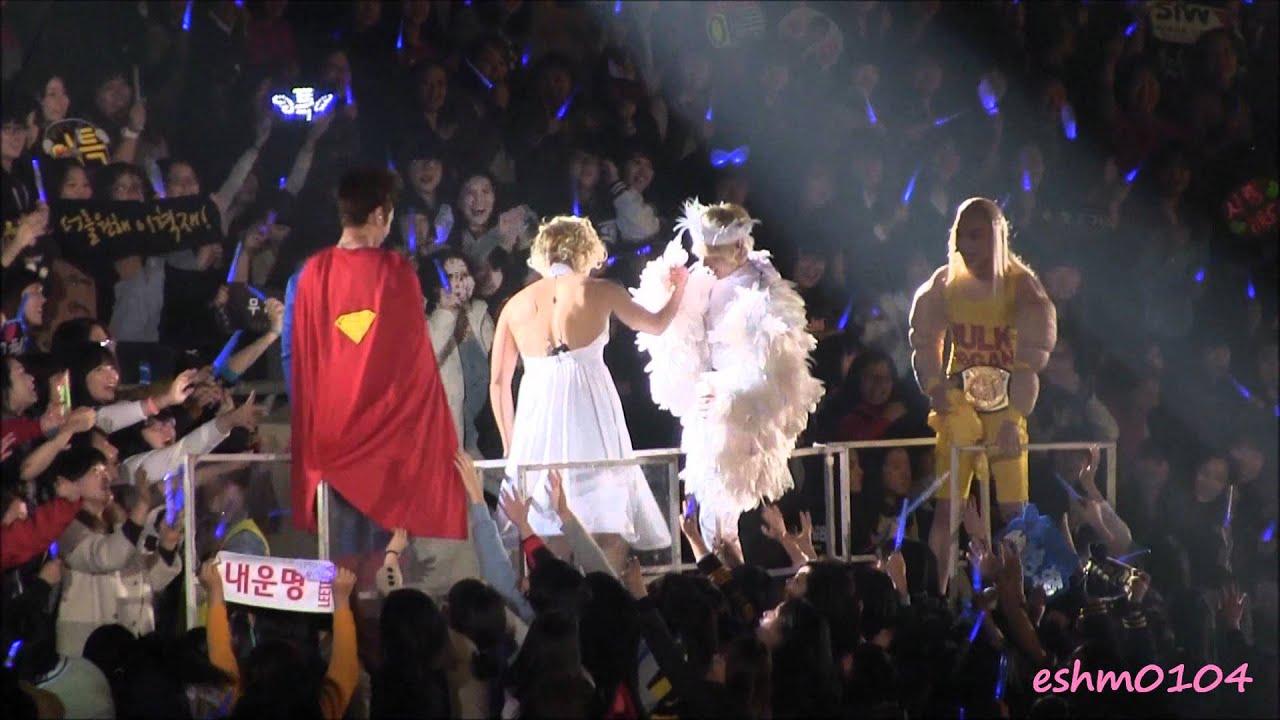 [Fancam]111119 Super Junior SS4 Seoul 『Pajama Party』 Hyukmin focus