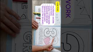 Back to School Activities, Coloring Pages & Posters, First Day of School Sheets