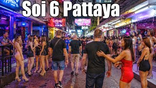 [4K] Soi 6, Pattaya Nightlife Thailand 17 May 2026
