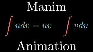 Integration By Parts | Python Animation With Manim