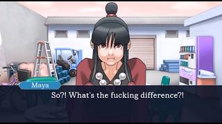 Maya Fey ~ Burnout Sisters' Theme 2001 - Fell!Phoenix Wright: False Attorney