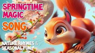 🌸🐇 SPRINGTIME MAGIC SONG FOR KIDS 🌼Nature Rhymes & Seasonal Fun | MDLY KIDS