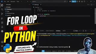 Learn Python for Loop in 3 Minutes 🚀 | Easy Example for Beginners