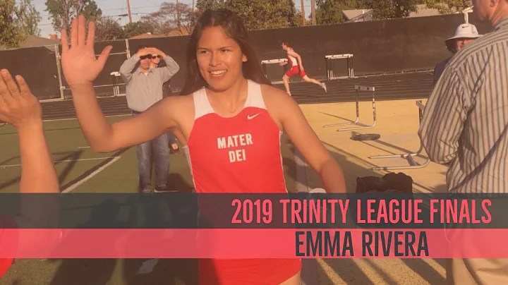 Emma Rivera 2019 Trinity League Finals