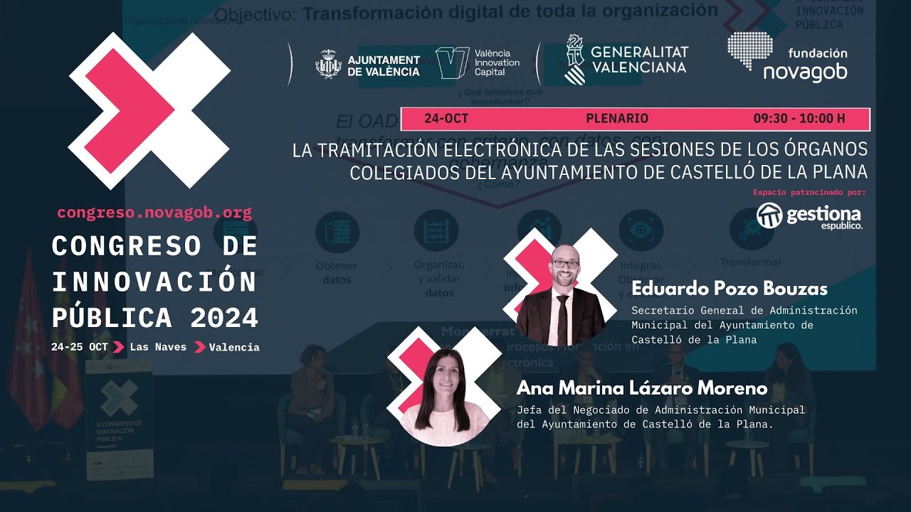 Tramitación electrónica de las sesiones de OOCC - Ayuntamiento de Castelló de la Plana - NovaGob 24