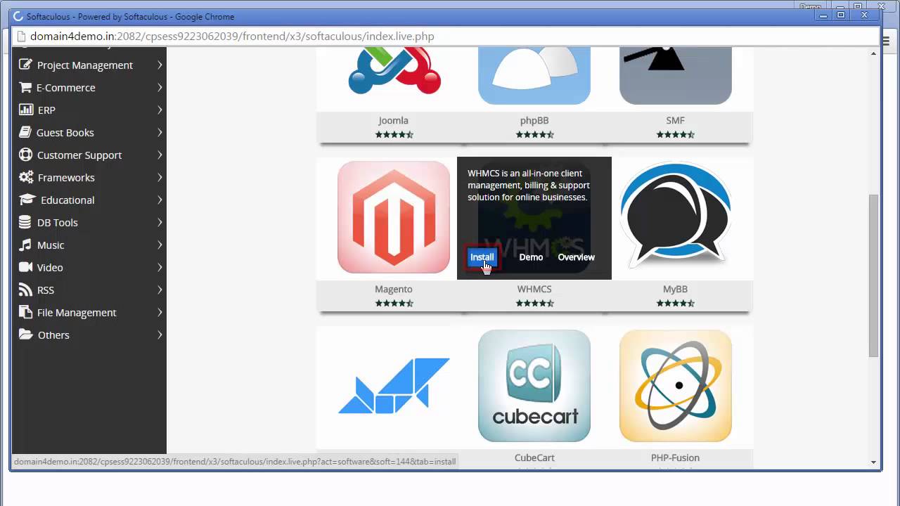 How to install WHMCS on your Web Hosting | ResellerClub Tutorial - YouTube